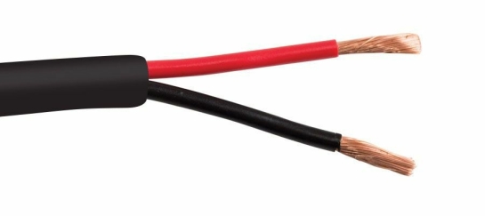 Luidsprekerkabel met buitenmantel - CPR brandklasse-veiligheid