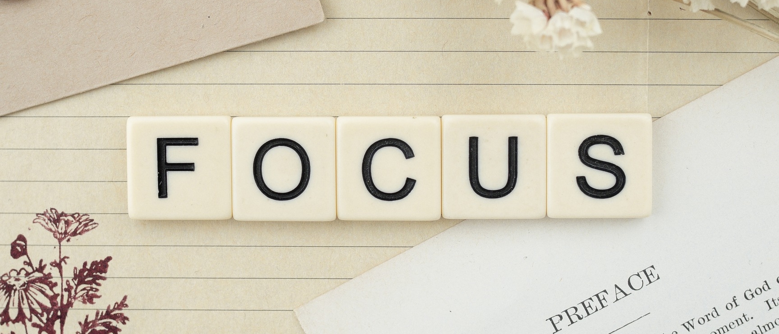 Gebrek aan focus is zelden het echte probleem