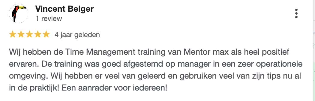 stoïcijns time management training