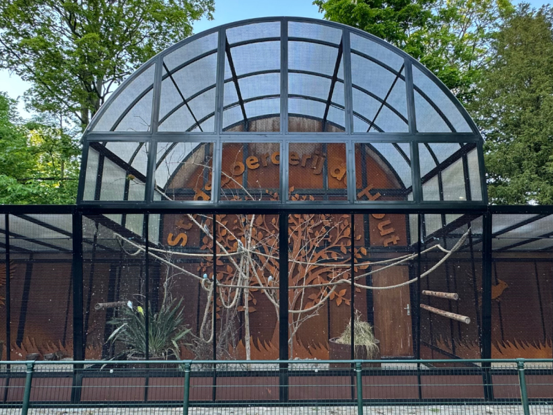 Cortenstaal kinderboerderij lasernijwerk alkmaar