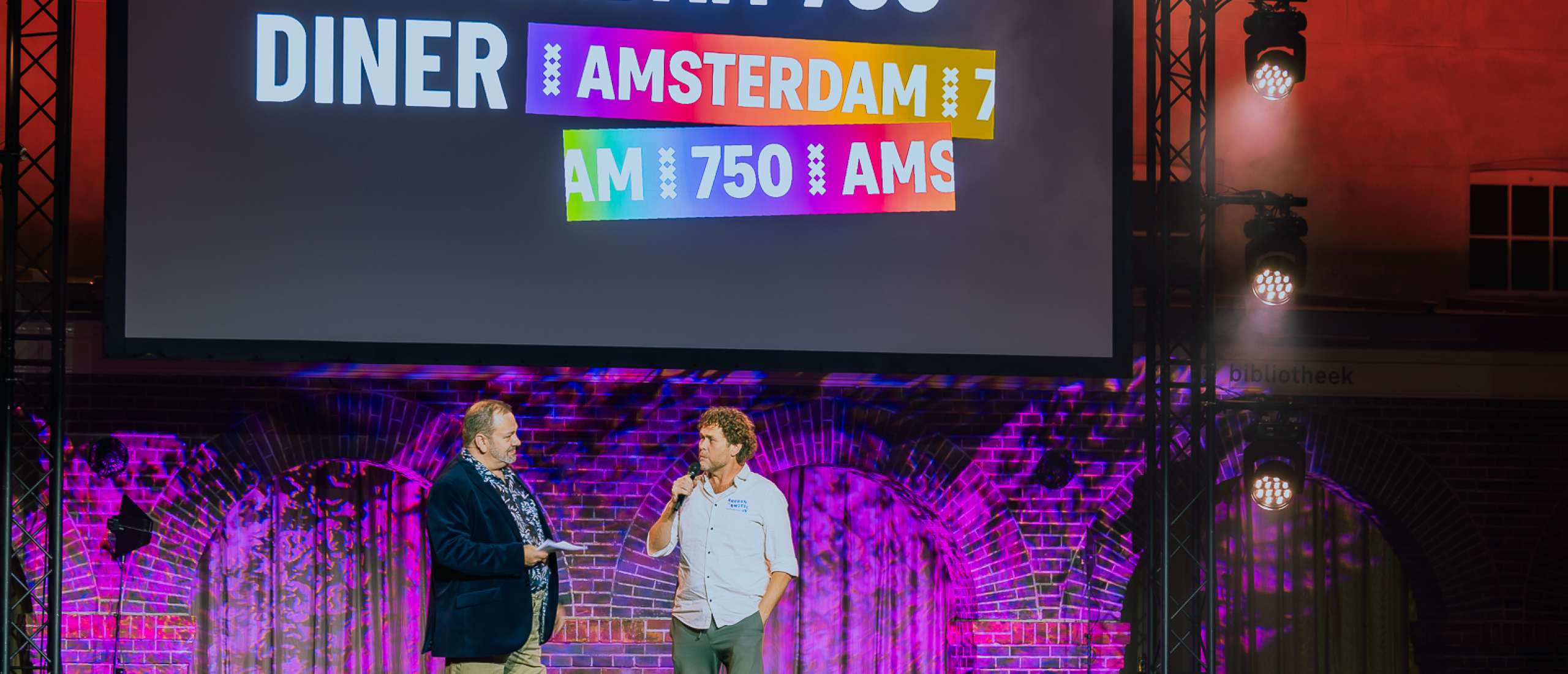 Feestelijke lancering met Amsterdam750 diner in Scheepvaartmuseum