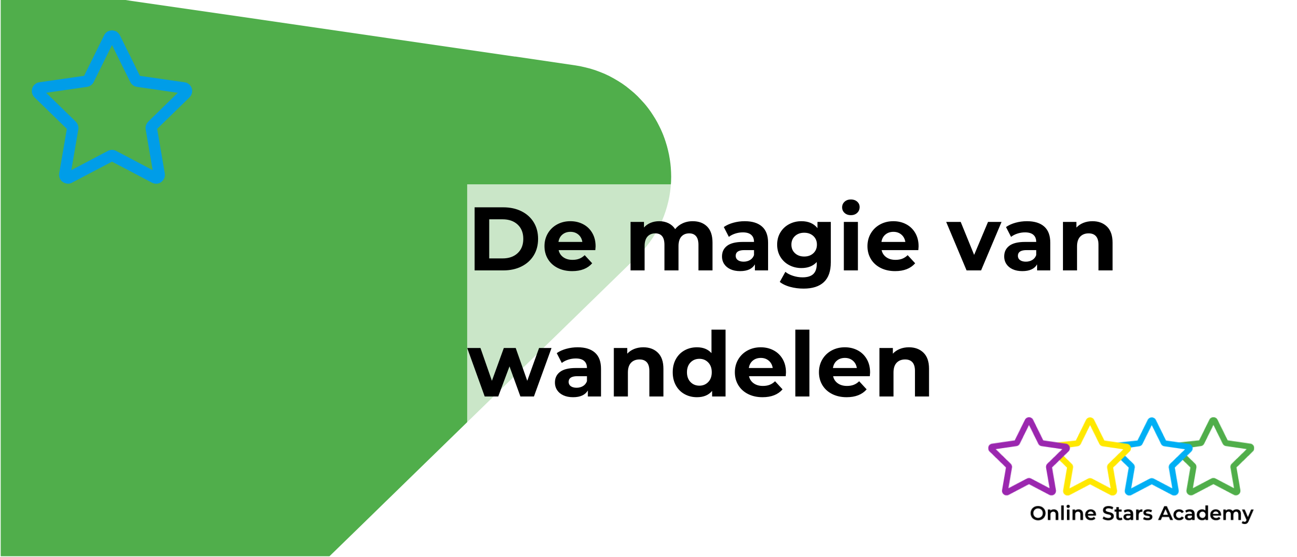 De magie van wandelen