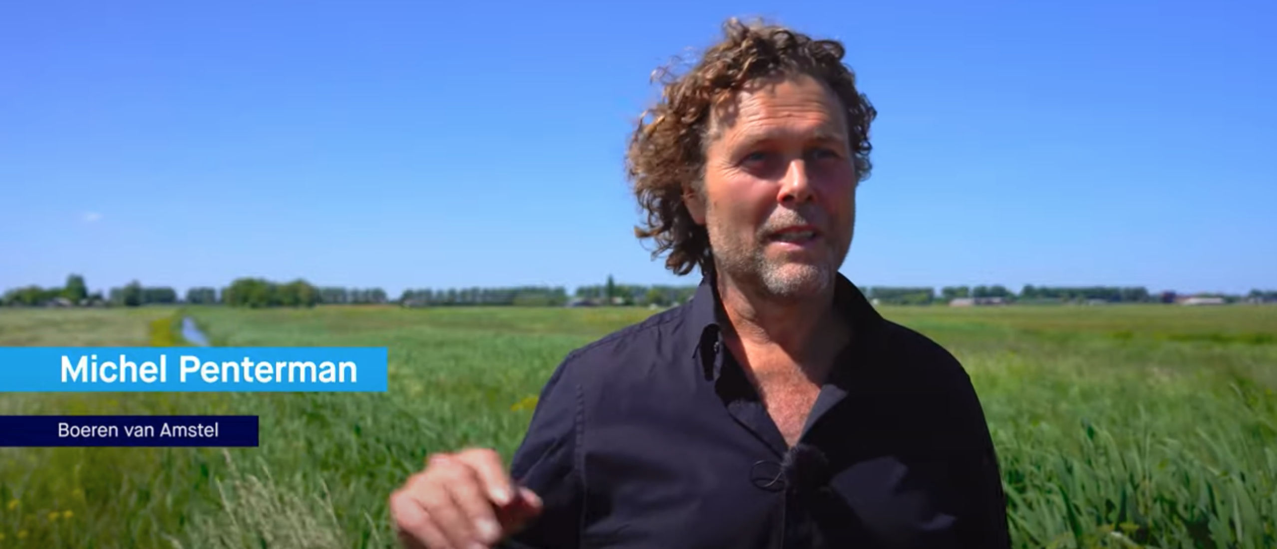 6.000 m2 biodiversiteit in de slootranden gedoneerd door Waterschap Amstel, Gooi en Vecht