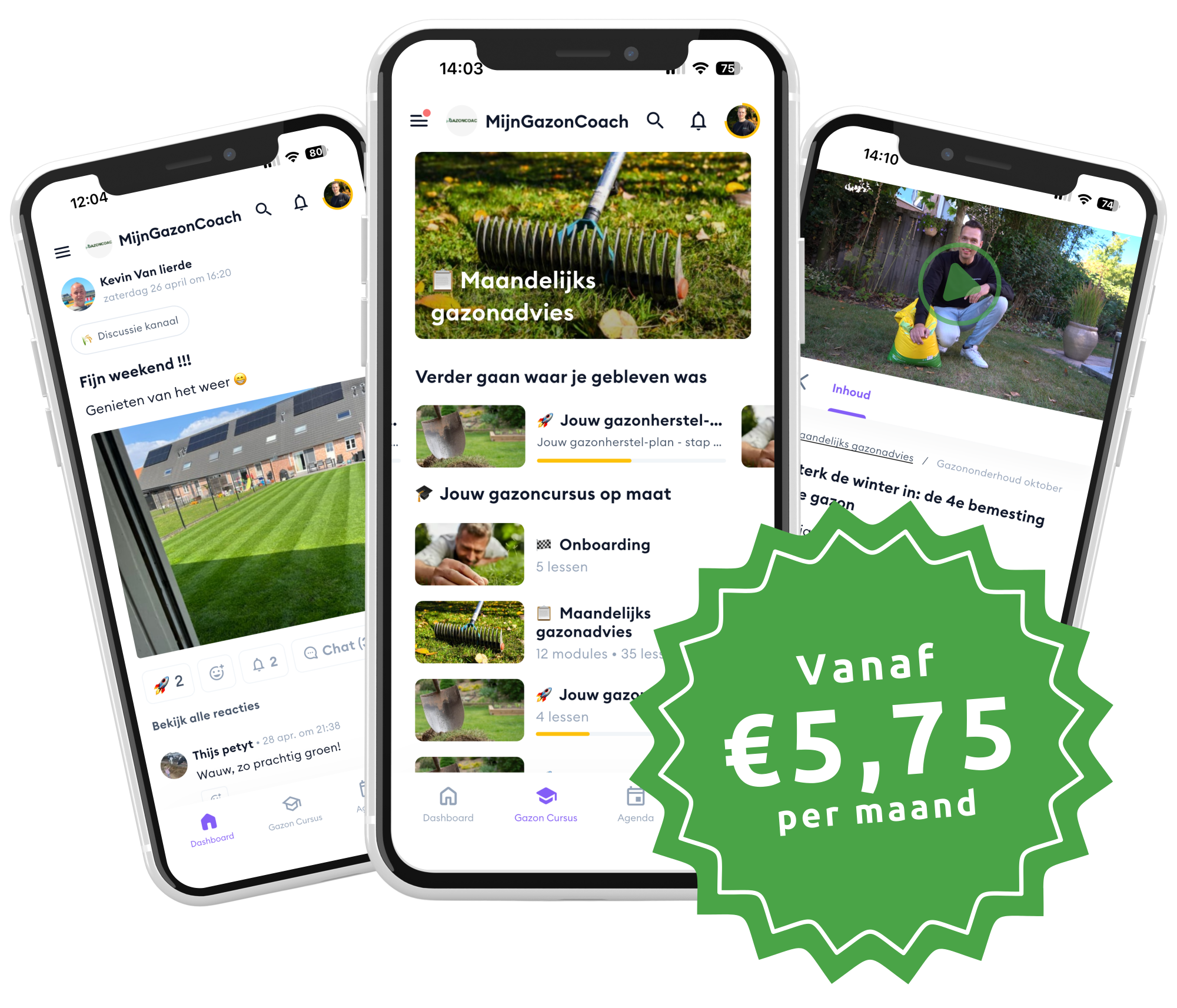 Aanmelden voor de Gazoncursus vanaf 69 euo per jaar!