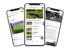 Previeuw van de gazon app en de Online Gazon cursus