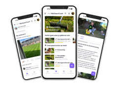 Previeuw van de gazon app en de Online Gazon cursus