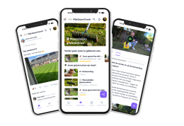 Previeuw van de gazon app en de Online Gazon cursus