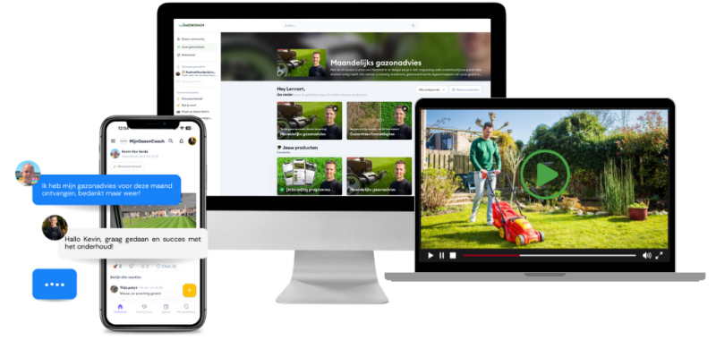 Online Gazoncursus voor herstel van kale plekken en gazon doorzaaien