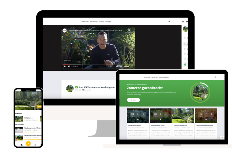 Verticuteren - Online Gazon Platform