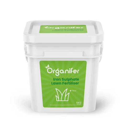 Ijzersulfaat Meststof (20Kg - 1000M2) - Mos Verwijderaar - Ijzersulfaat Tegen Mos - Ontmosser - Meststof - Ijzersulfaat Voor Gazon - Organifer
