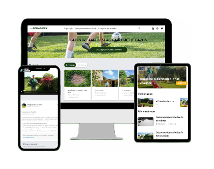 Impressie Applicatie MijnGazonCoach