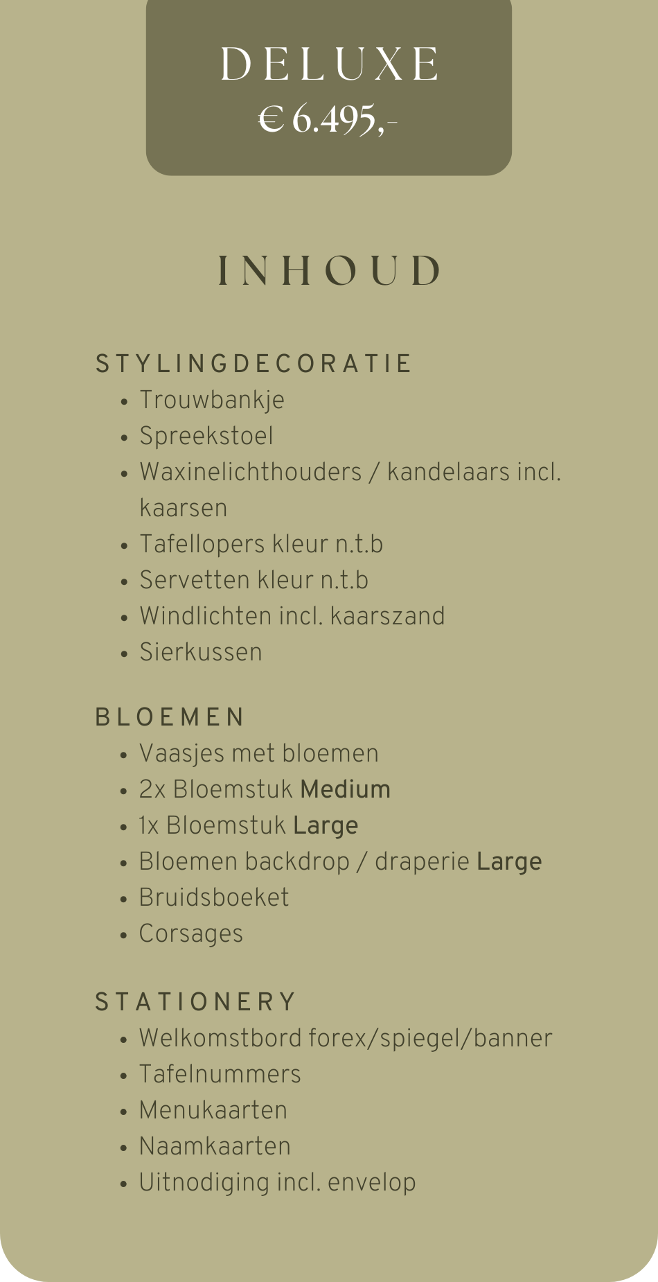milavu prijzen en pakketten