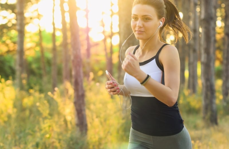 running