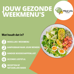 Gezonde weekmenu's