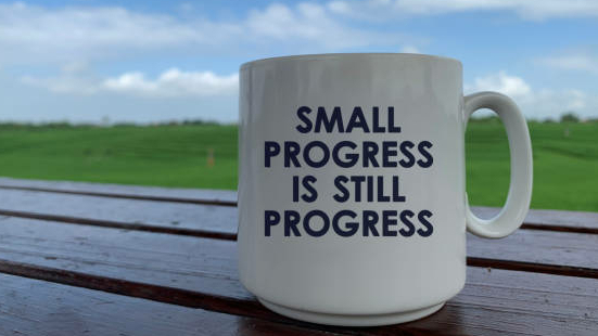 small progress is still progress