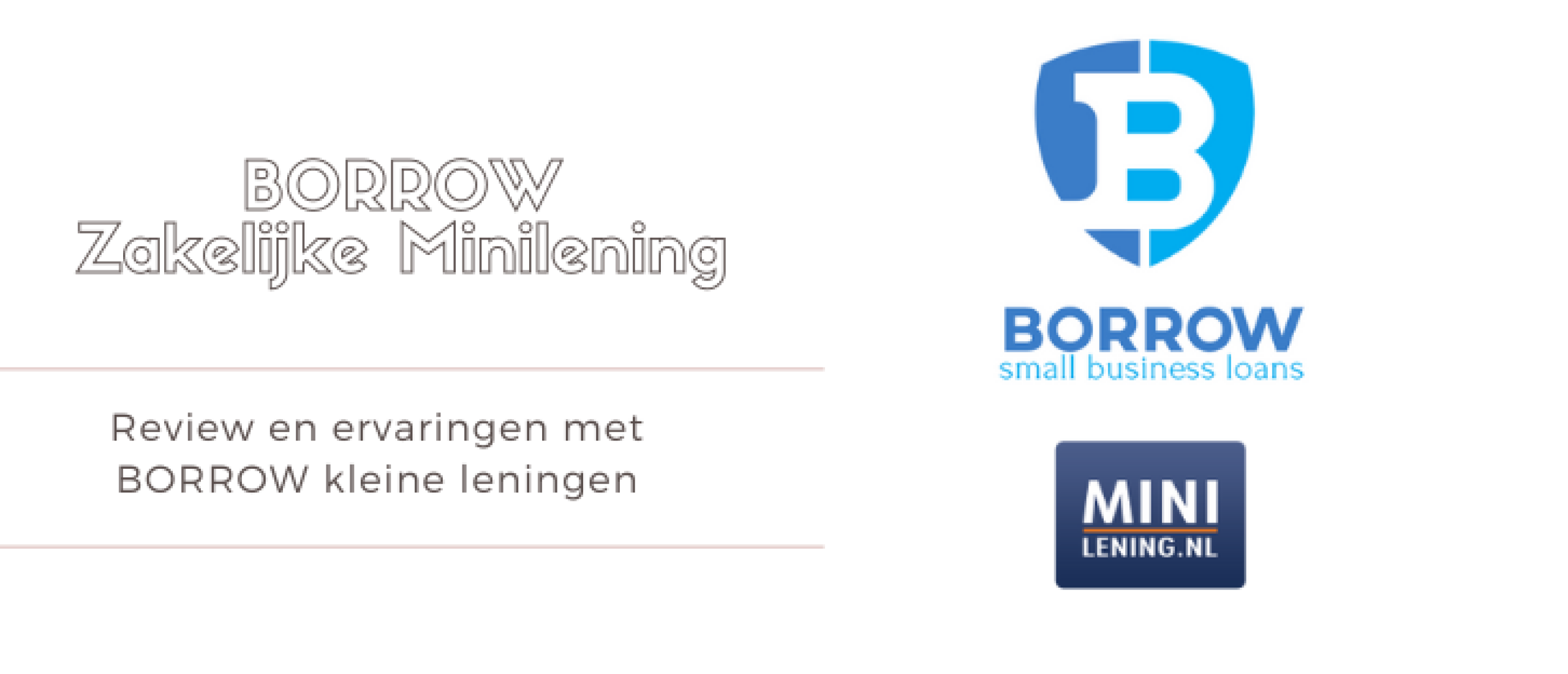 BORROW Review en Ervaringen [2024] Minilening.nl