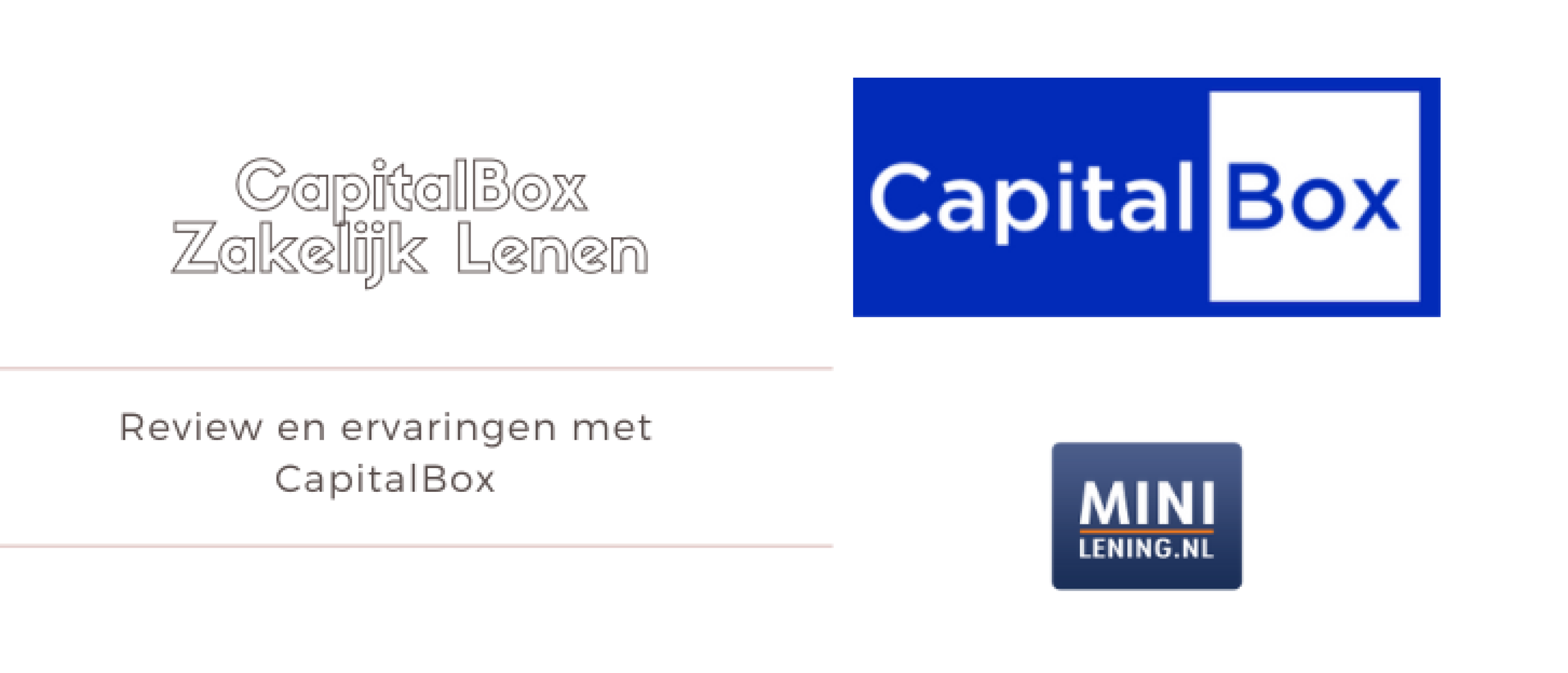 CapitalBox Review en Ervaringen [2023] Minilening.nl
