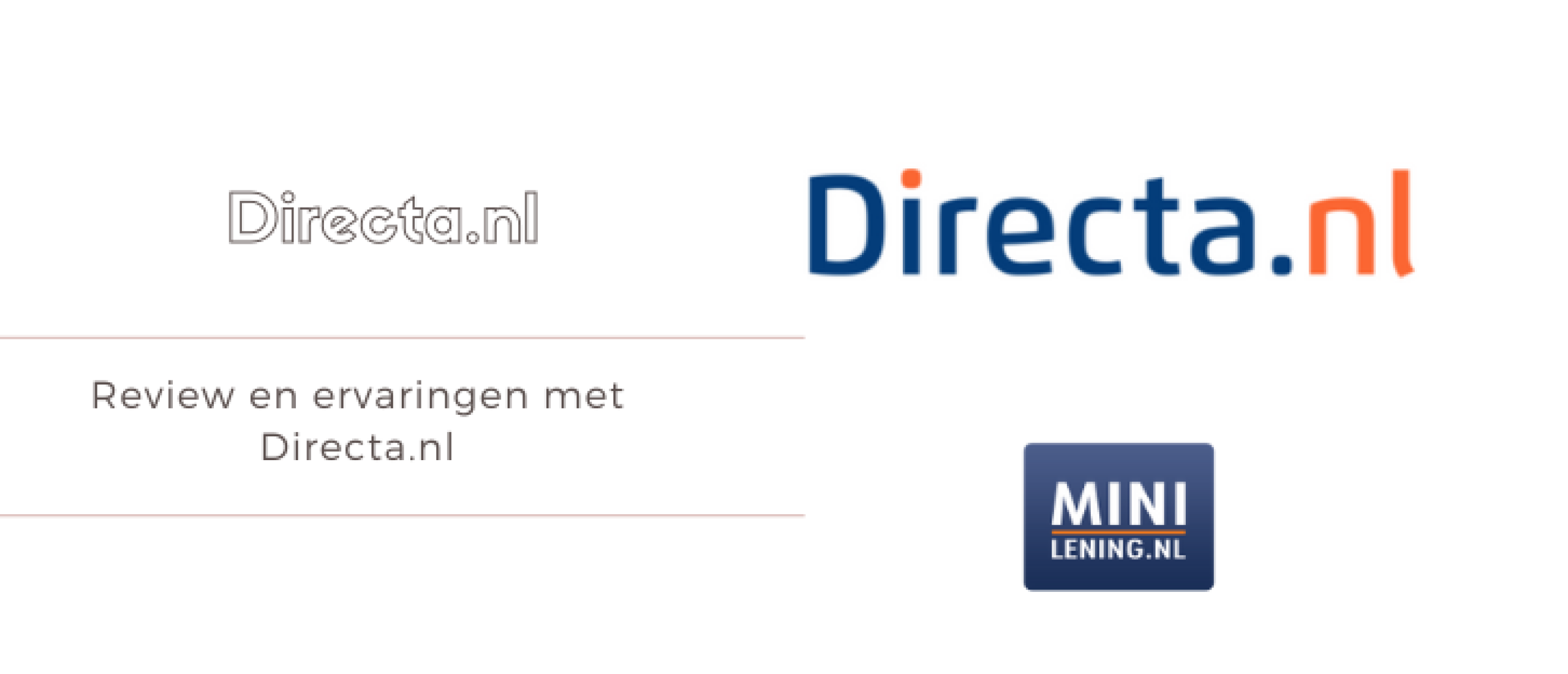 Directa Review & Ervaringen [2023] Minilening.nl