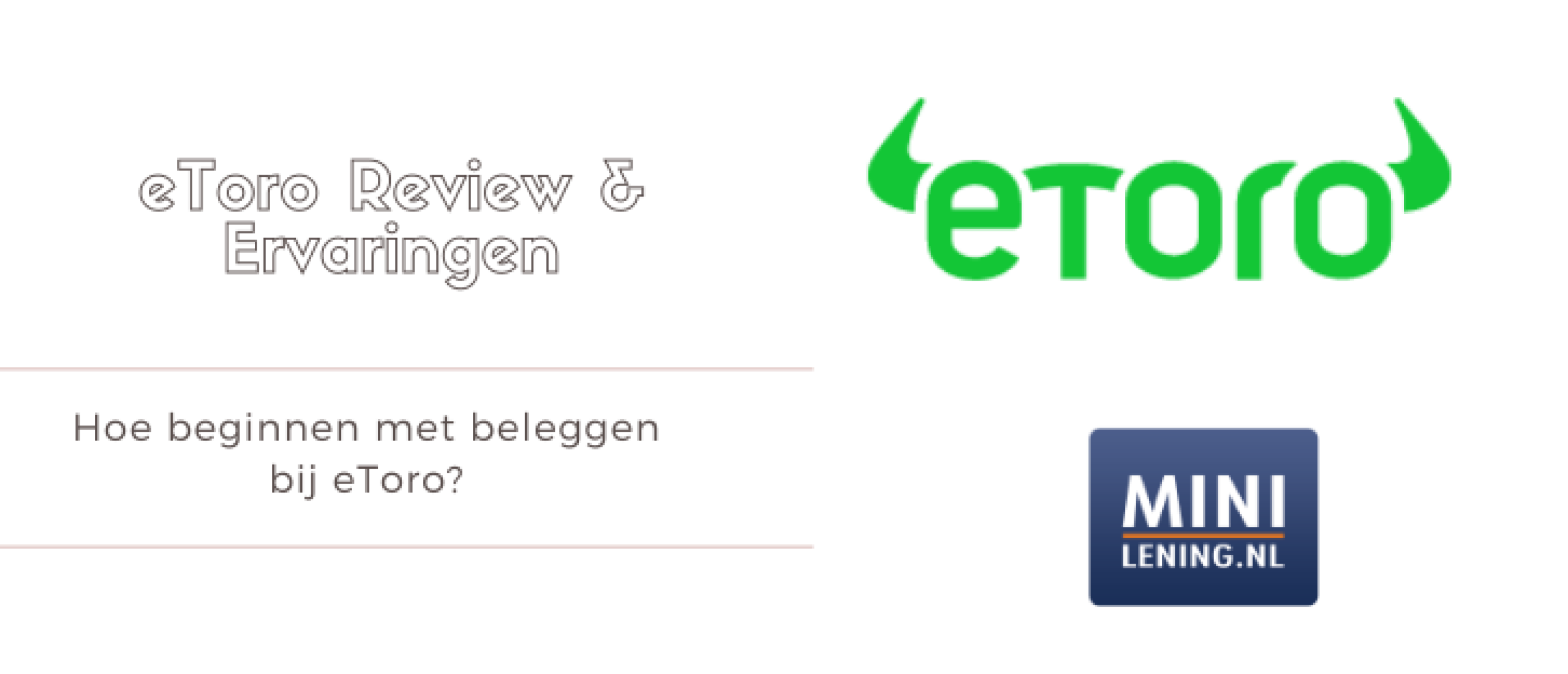 eToro Review: Beleggen voor Beginners | Minilening.nl