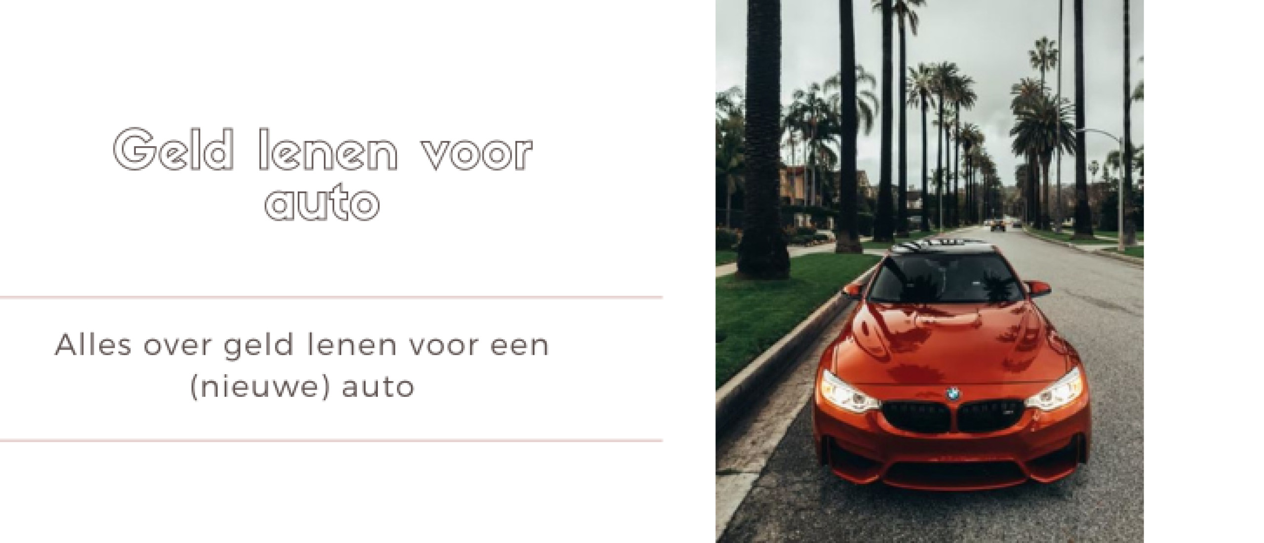 Geld Lenen voor Auto / Autolening? Opties en Vergelijk | Minilening.nl