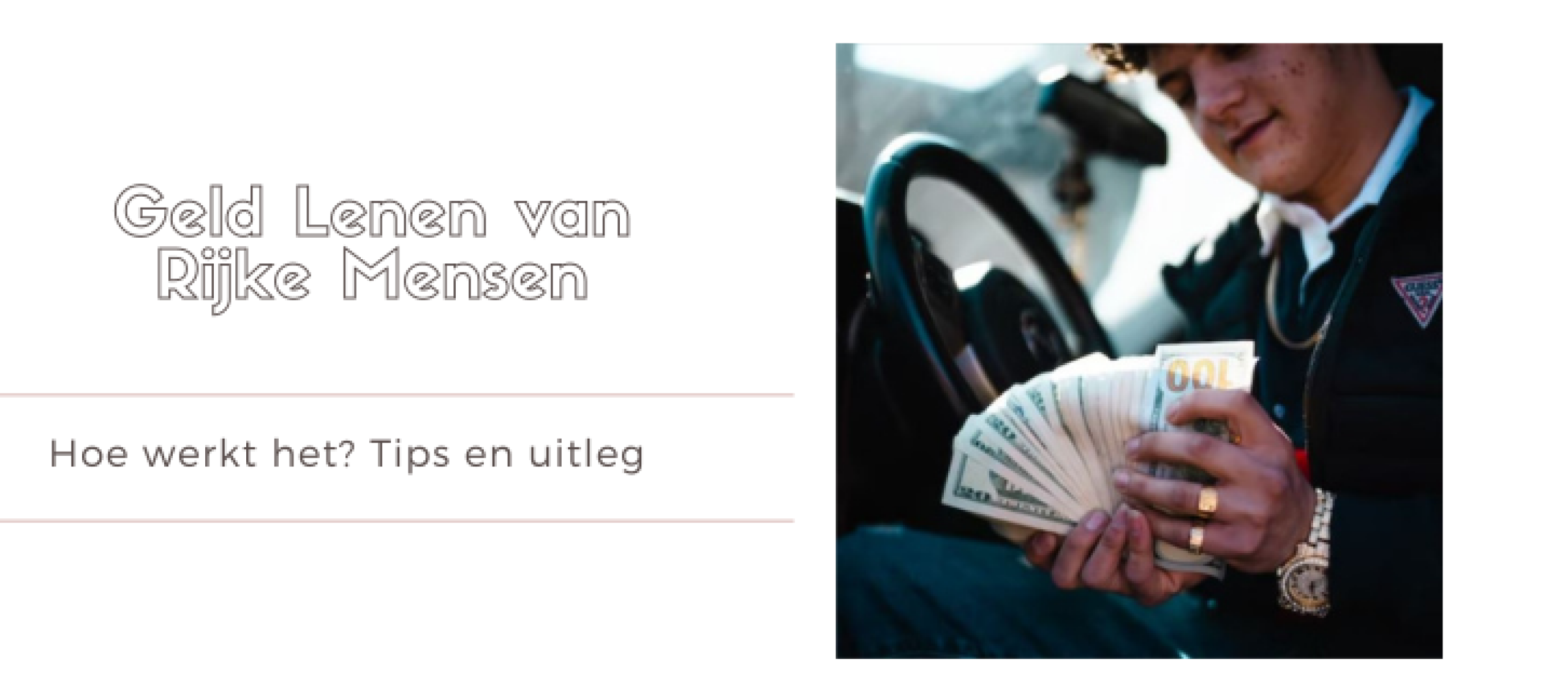 Geld Lenen van Rijke Mensen | Minilening.nl