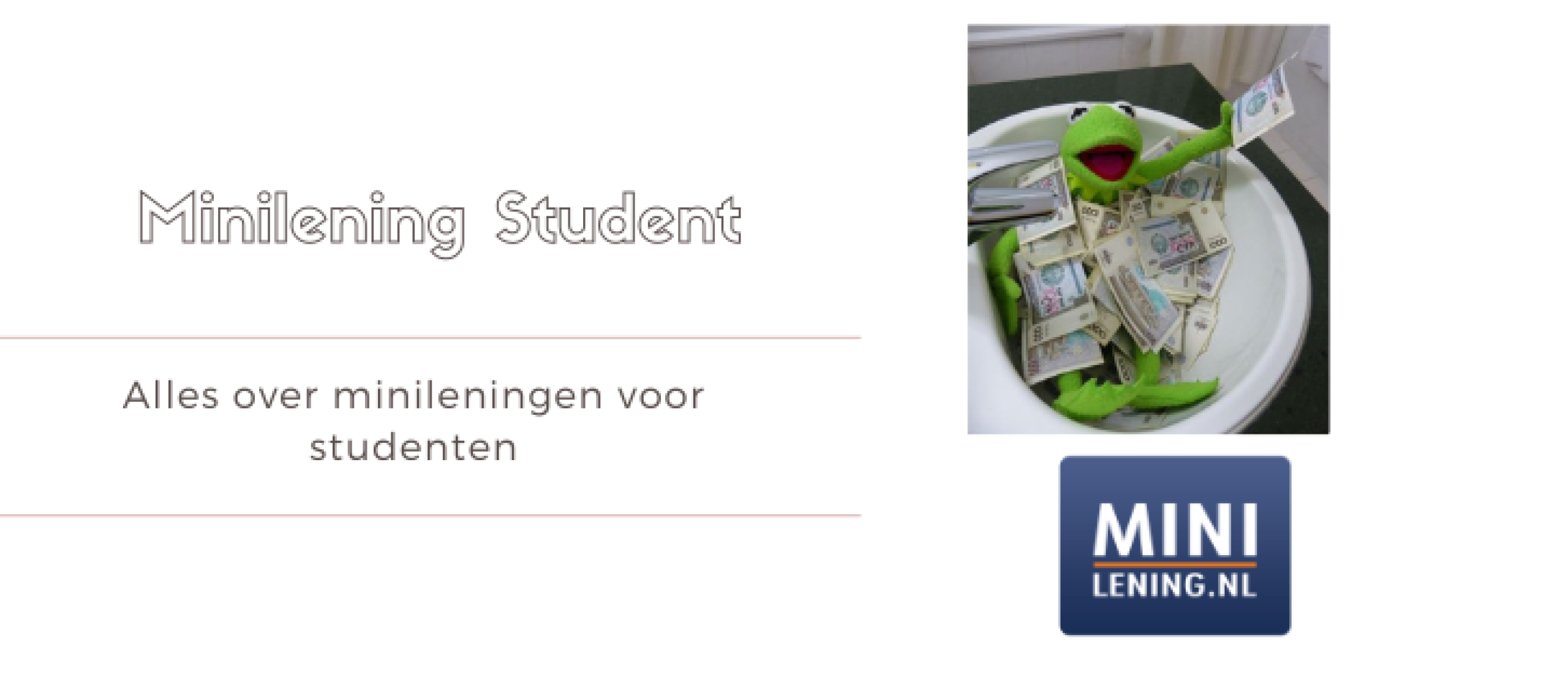 Minilening als Student Aanvragen Tijdens Studie | Minilening.nl