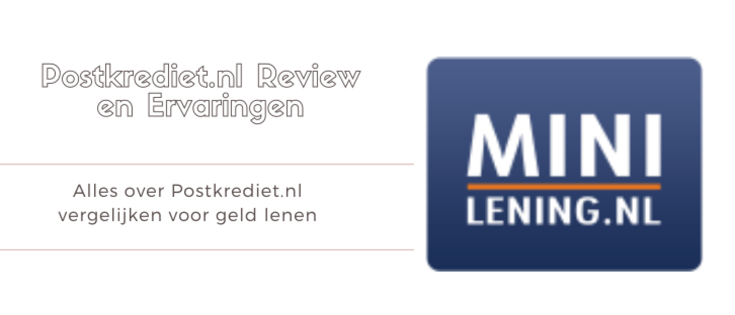 Postkrediet.nl Review en Ervaringen [2023] Minilening.nl