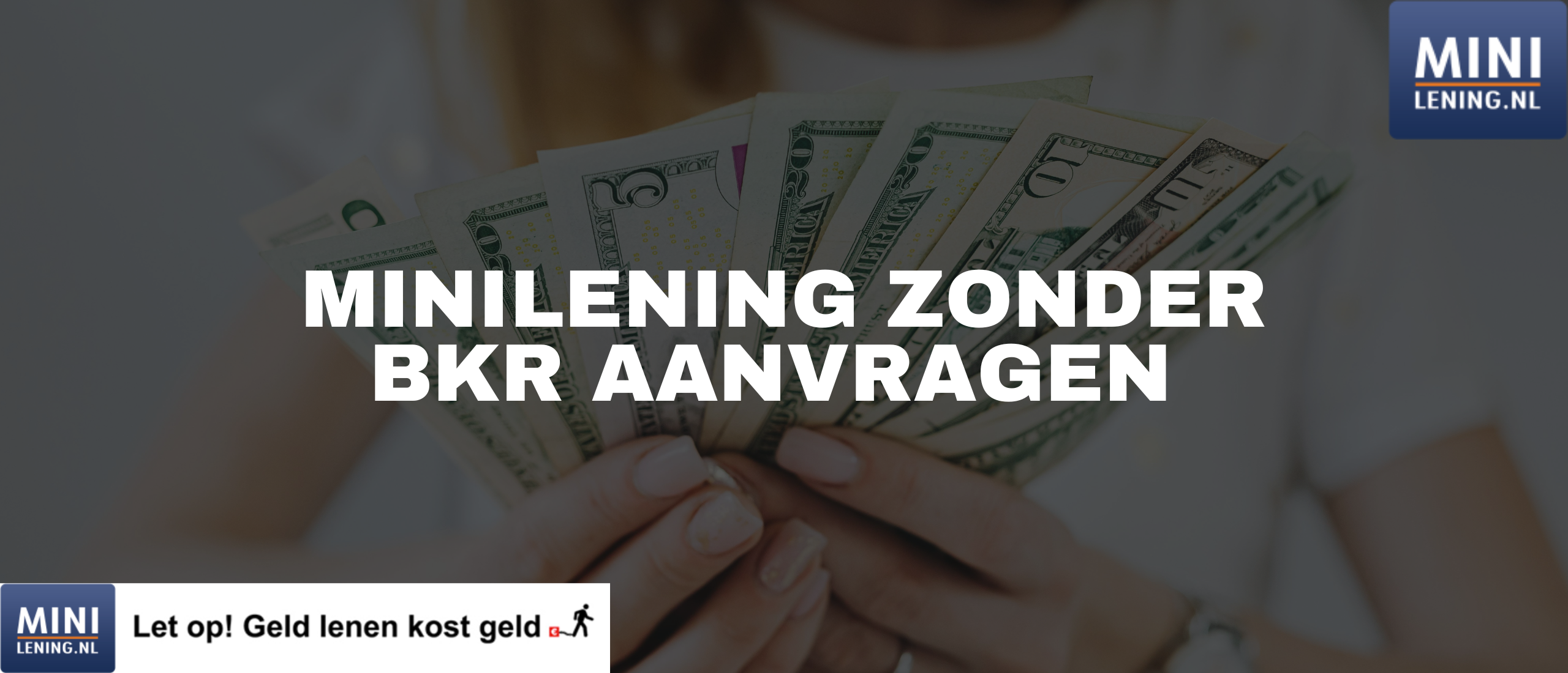 Minilening Zonder BKR Aanvragen: Beste Aanbieders [2024]