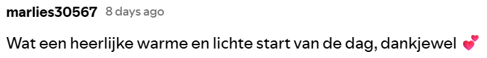 Review: wat een heerlijke warme en lichte start van de dag