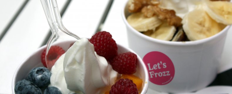 Frozz natuurlijk yoghurtijs, gezond en lekker!