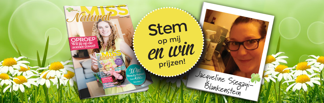 Stem op Jacqueline Sseggayi-Blankenstein voor de Miss Natural cover!