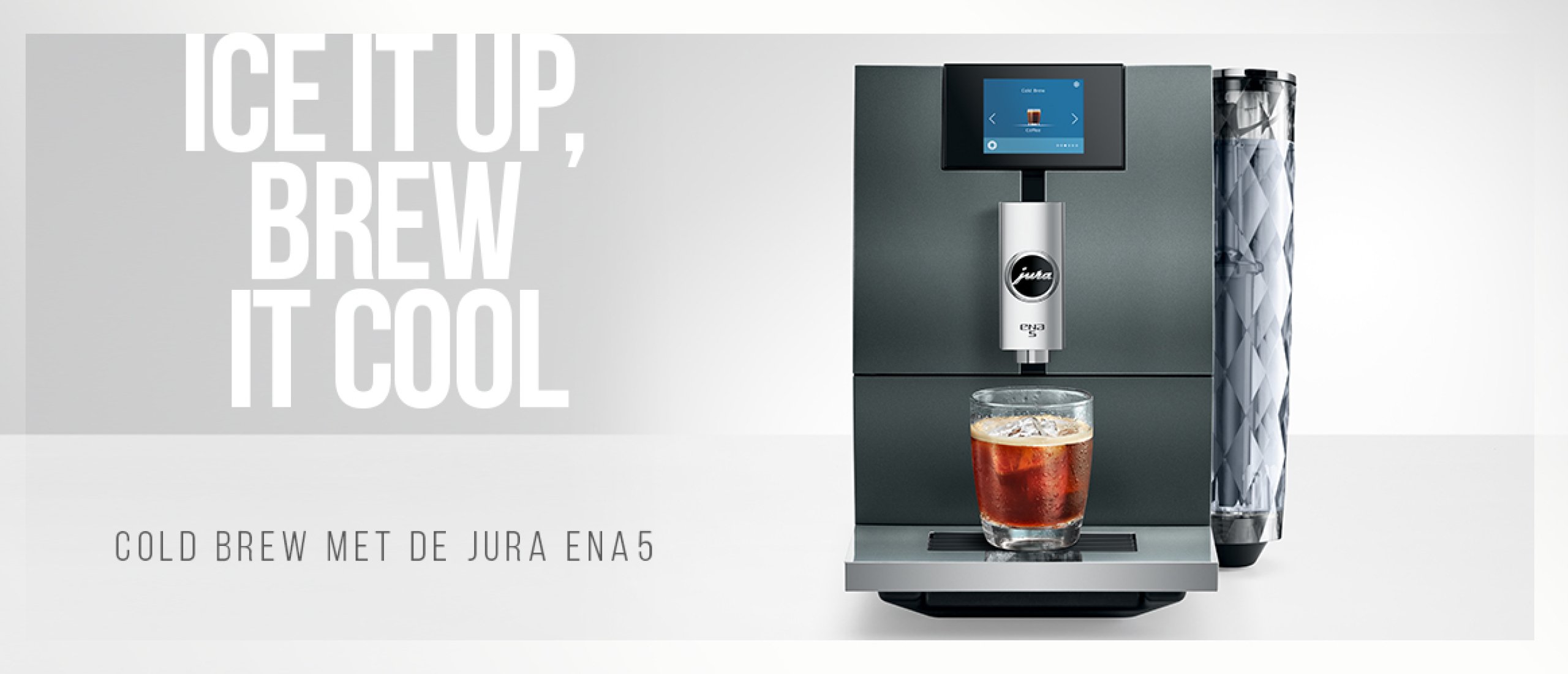 Maak kennis met de JURA ENA 5 (EA): bereid Hot, cold en zelfs light brew met deze innovatieve koffiemachine