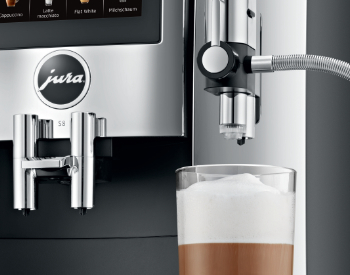 latte macchiato Jura S8 koffiemachine