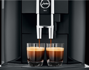 Espresso uit de Jura WE6 koffiemachine