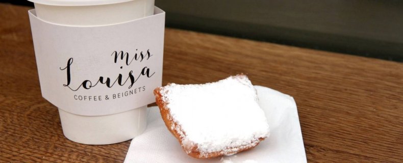 Miss Louisa: focus op to-go koffie en beignets