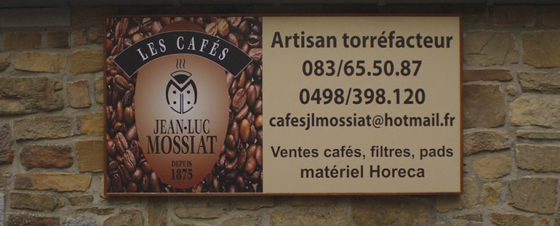 Les cafés Mossiat, koffiebranderij in Sorinne-La-Longue
