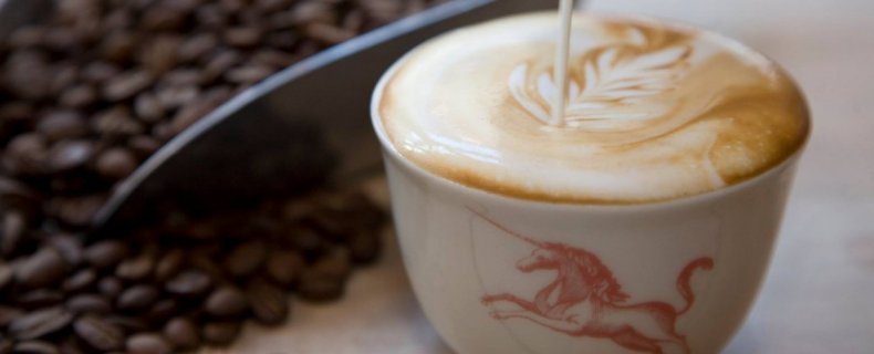 De eenhoorn: met als doel ambachtelijke koffie serveren met de hoogste kwaliteit