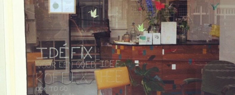 Idéfix: koffiebar en werkplek om ideeën op te doen en uit te werken