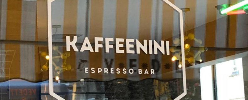 Koffiebar Kaffeenini, het kleinere zusje van de bekende lunchroom Barnini