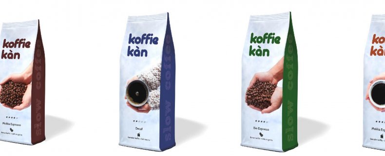 Koffie Kàn, heerlijke Arabicamélanges boordevol aroma en met weinig cafeïne