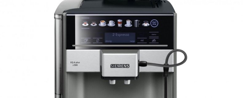 Siemens EQ.6 S500, een leuke volautomatische koffiemachine voor extra snelle koffie