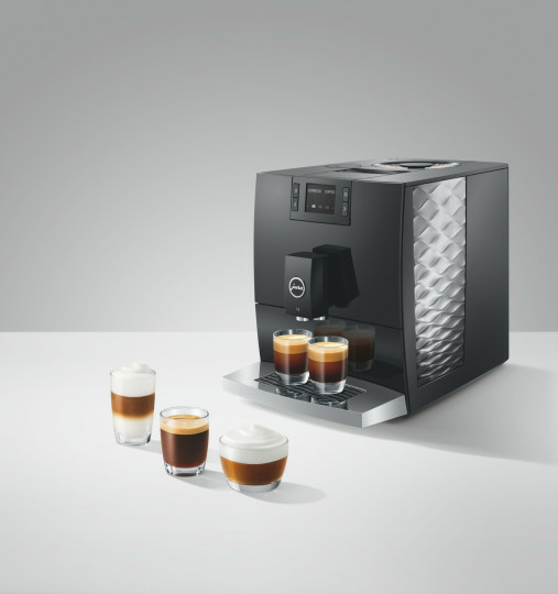 Jura C8 koffiemachine koffiedranken