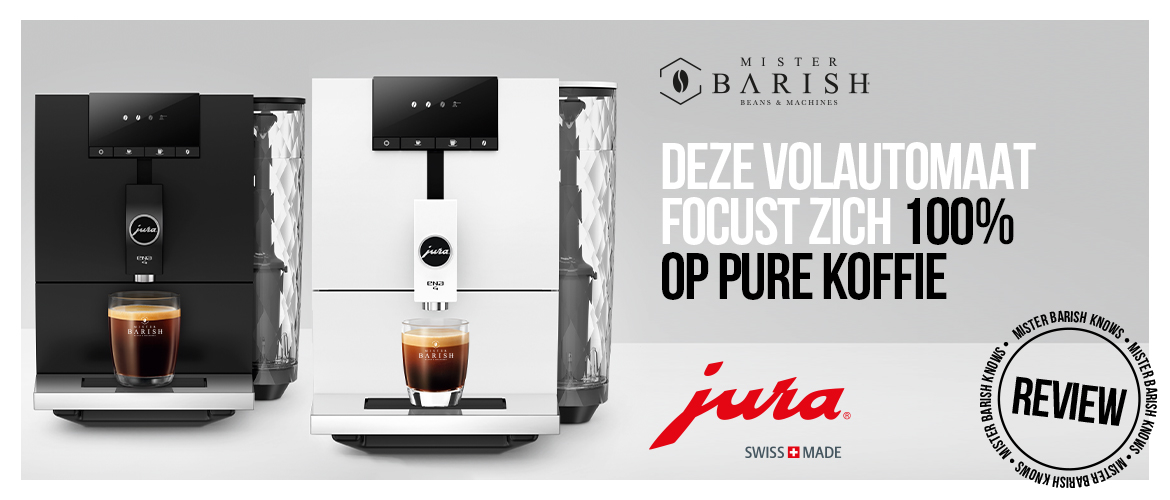 Jura ENA 4 voor de pure koffie drinker