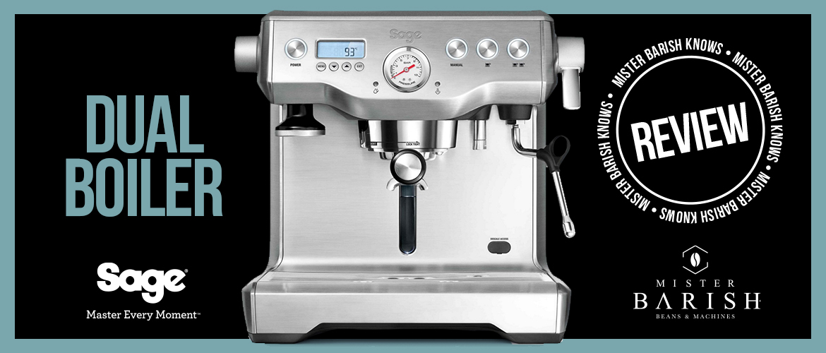 Sage Dual Boiler een professionele espressomachine voor echte experts