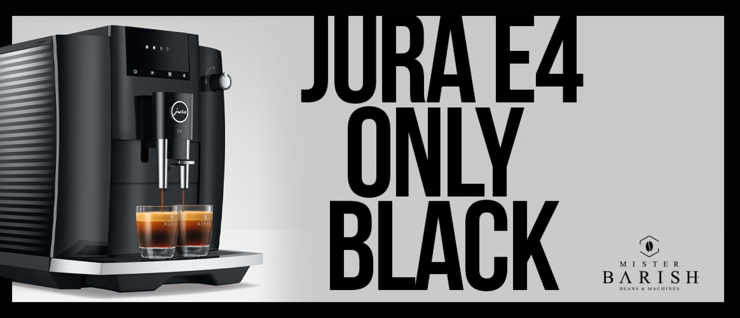 De Jura E4 is 100% koffie met de nieuwste technologie