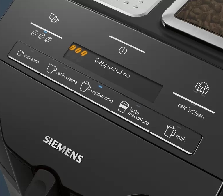 Siemens EQ300 serie bediening lcd-scherm