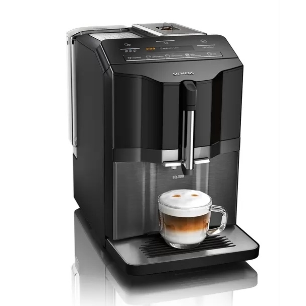 Siemens EQ300 serie koffiemachine Dark Inox