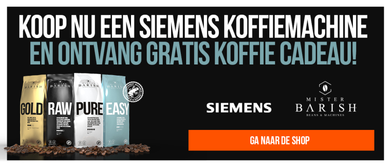 Siemens koffiemachine koffiecadeau