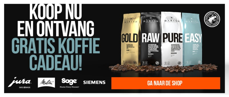 Siemens koffiemachine koffiecadeau banner