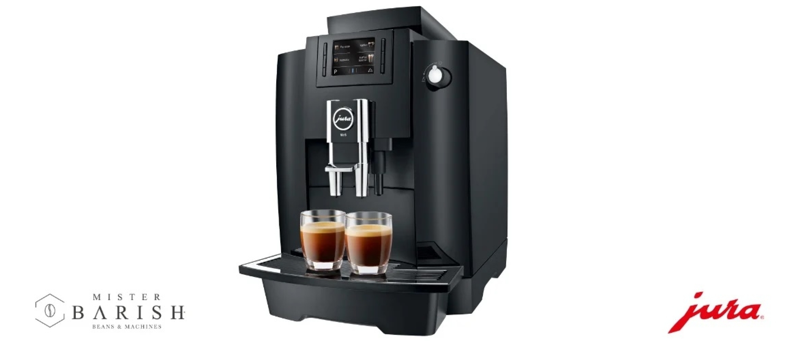 Jura WE6 : une machine à café compacte pour du café noir au bureau